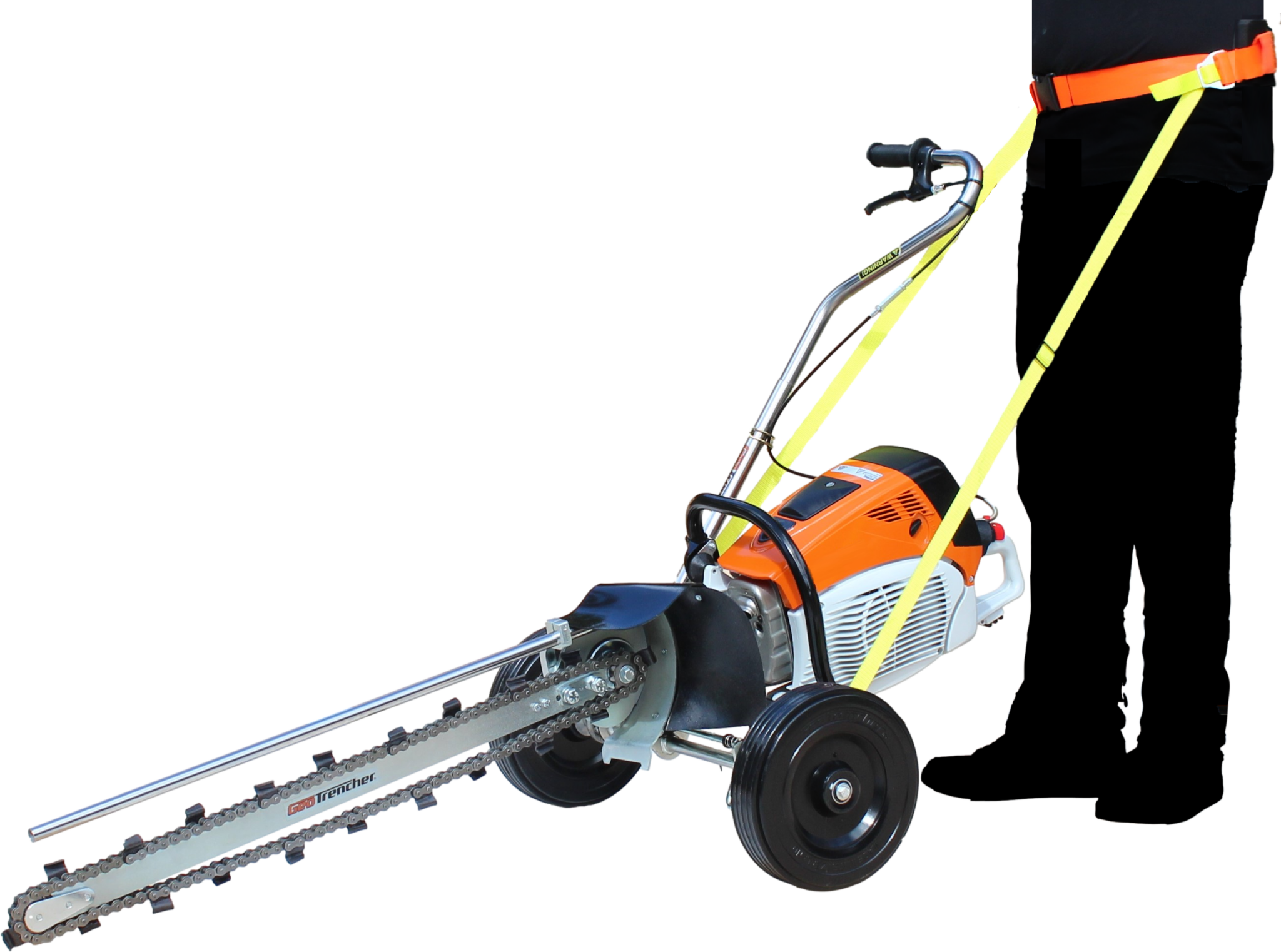 GeoTrencher 500mm Mini Trencher STIHL TS700 + GeoCart GeoTrencher
