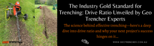 The science behind effective trenching