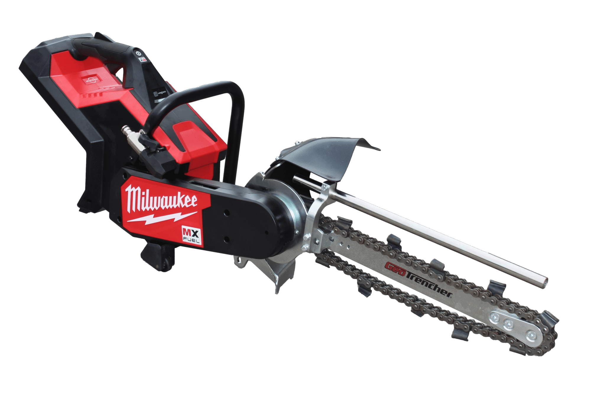 the Milwaukee Powered GeoTrenher