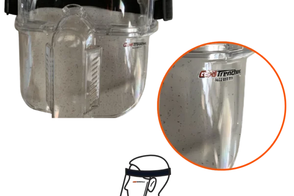 trenching face shield