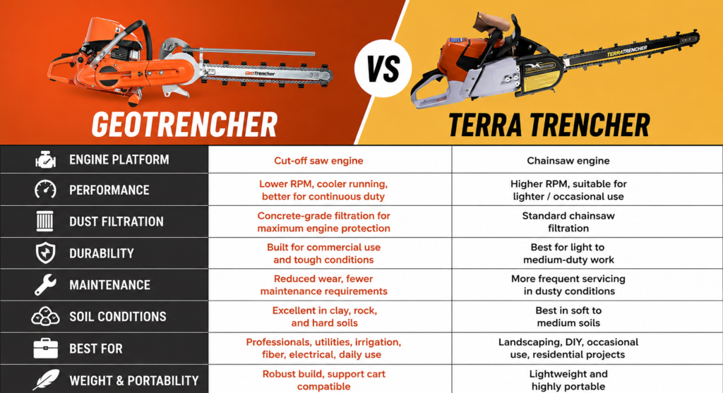 GeoTrencher Trenchers